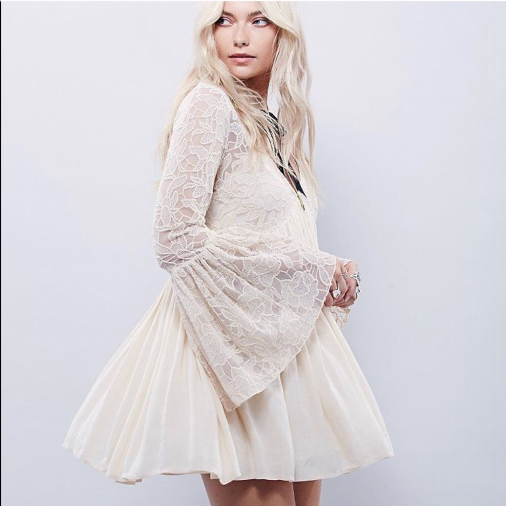 With Love Free People lace dress